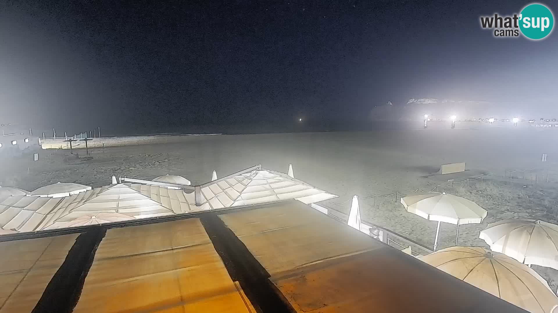 Webcam plage de Poetto | Cagliari | Sardaigne