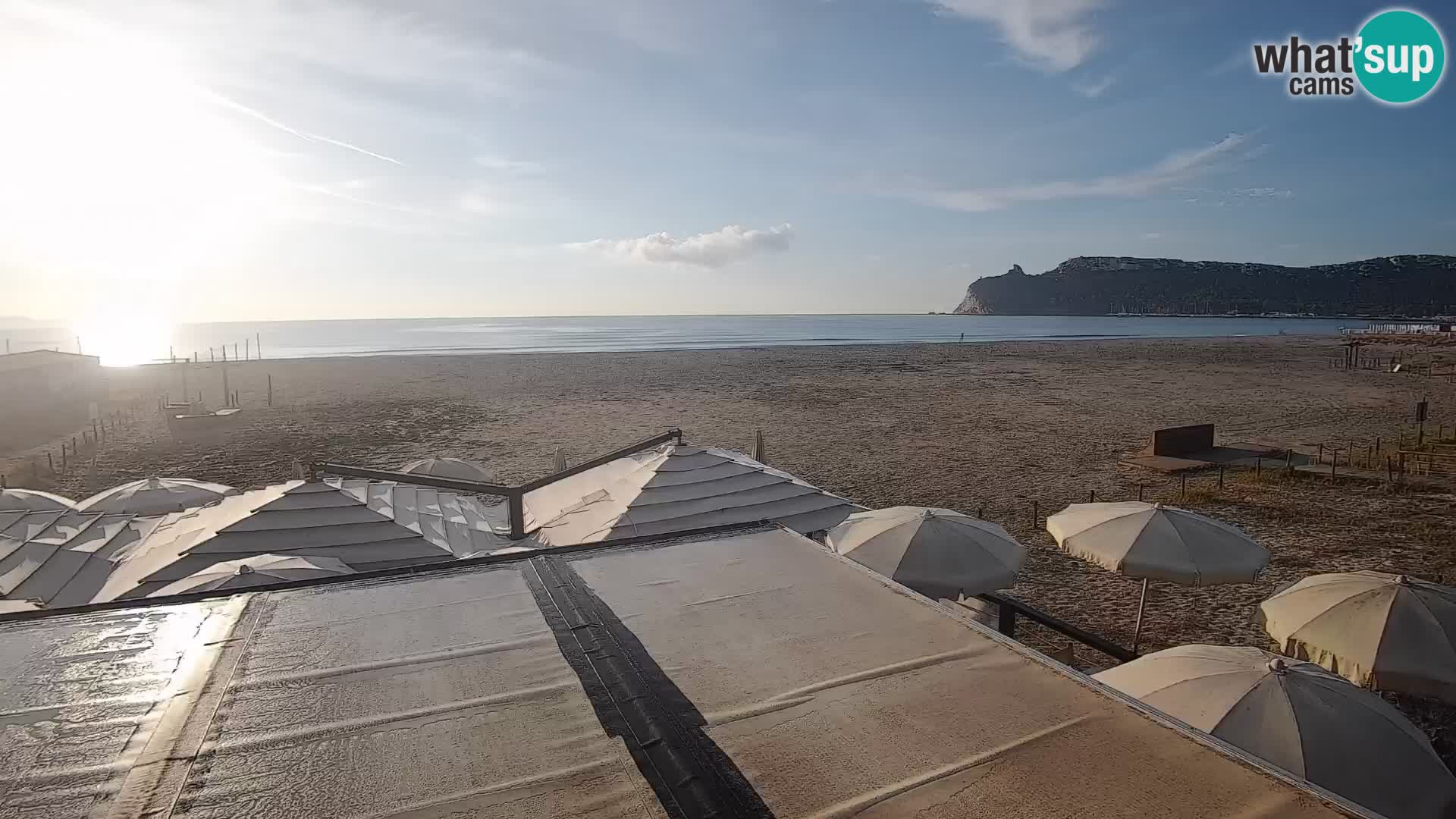 Poetto Strand Webcam | Cagliari | Sardinien