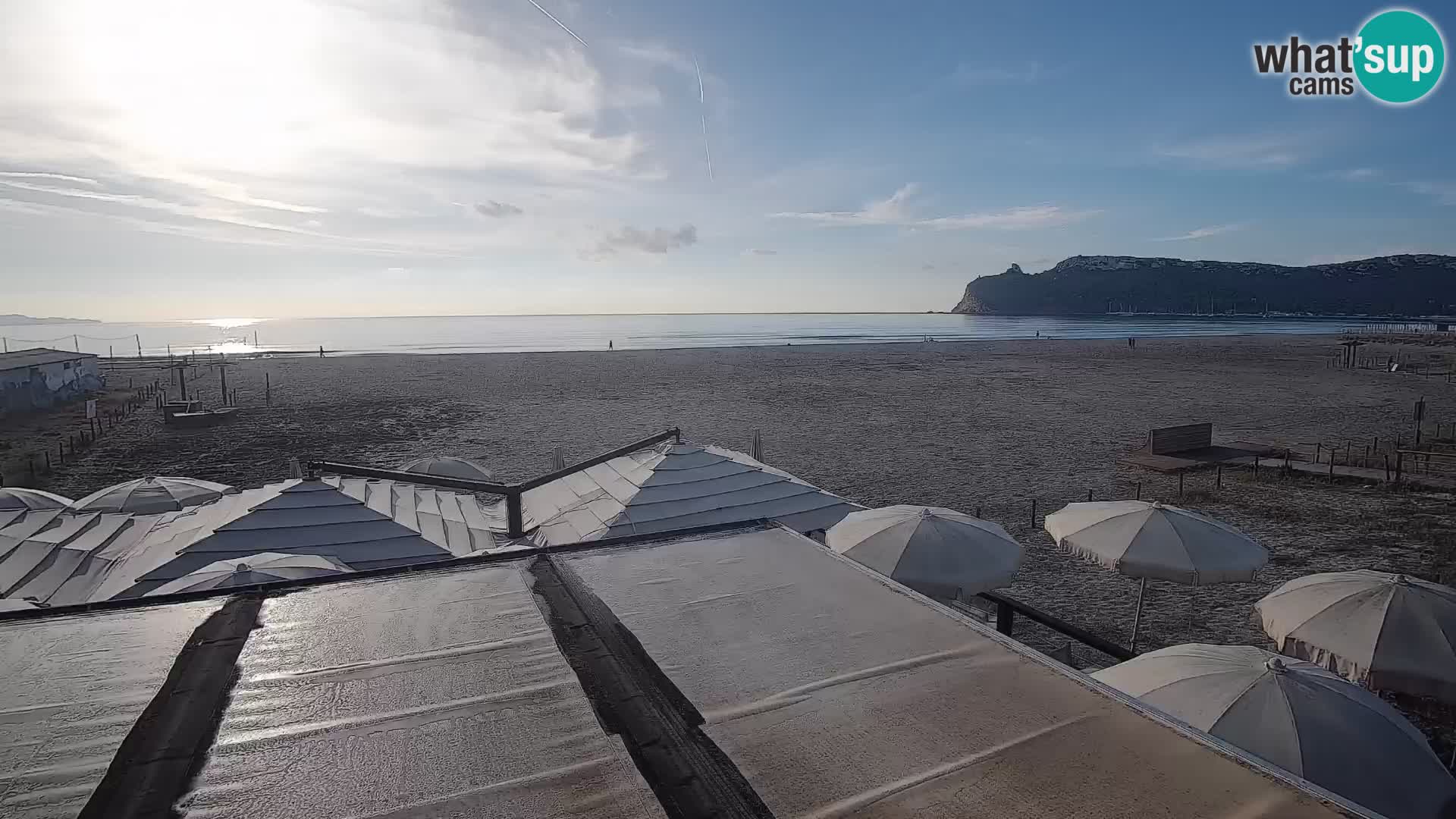 Poetto Strand Webcam | Cagliari | Sardinien