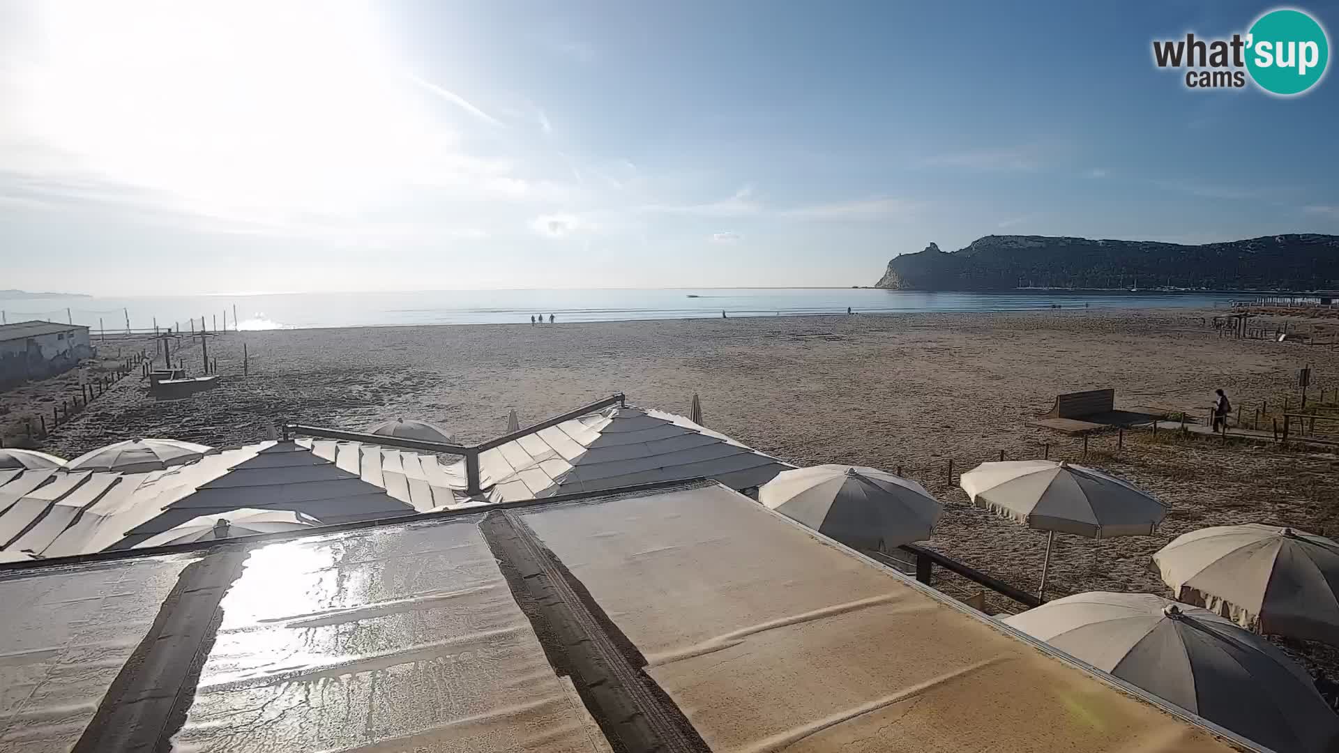 Webcam spiaggia del Poetto | Cagliari | Sardegna