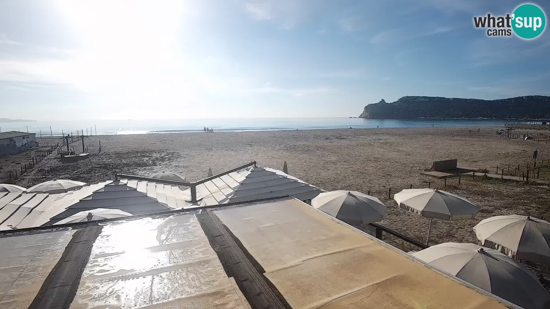 Poetto beach webcam | Cagliari | Sardinia
