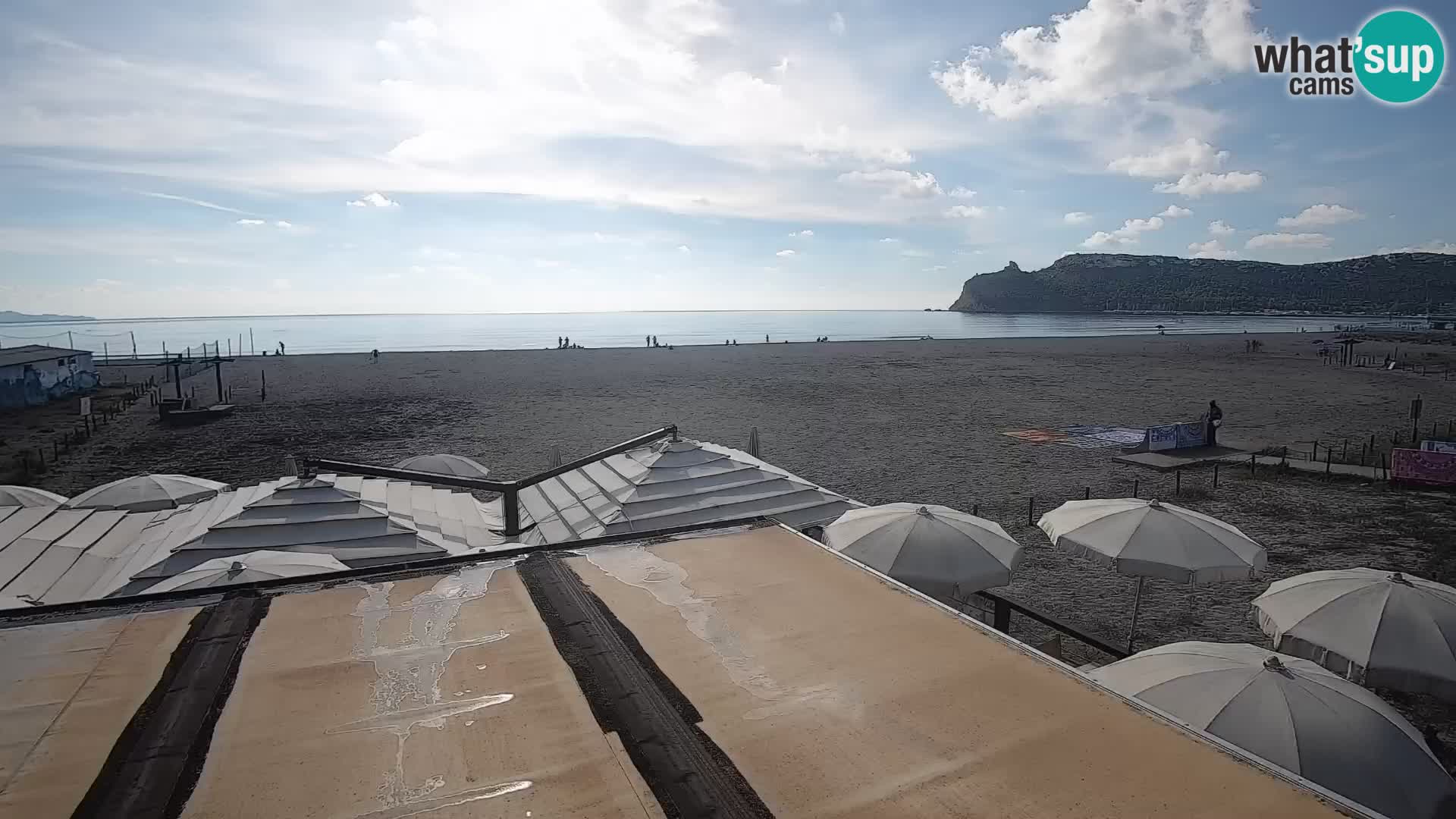 Webcam spiaggia del Poetto | Cagliari | Sardegna