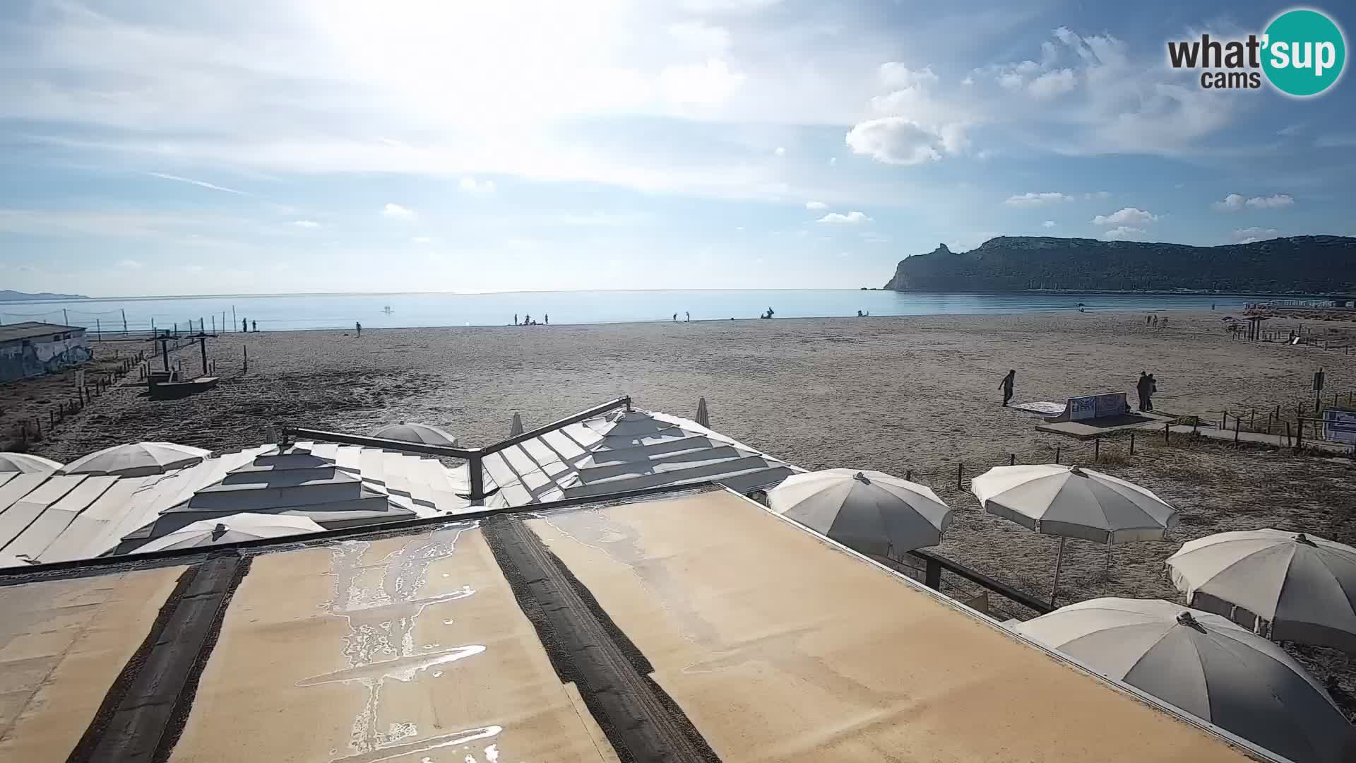 Webcam plage de Poetto | Cagliari | Sardaigne