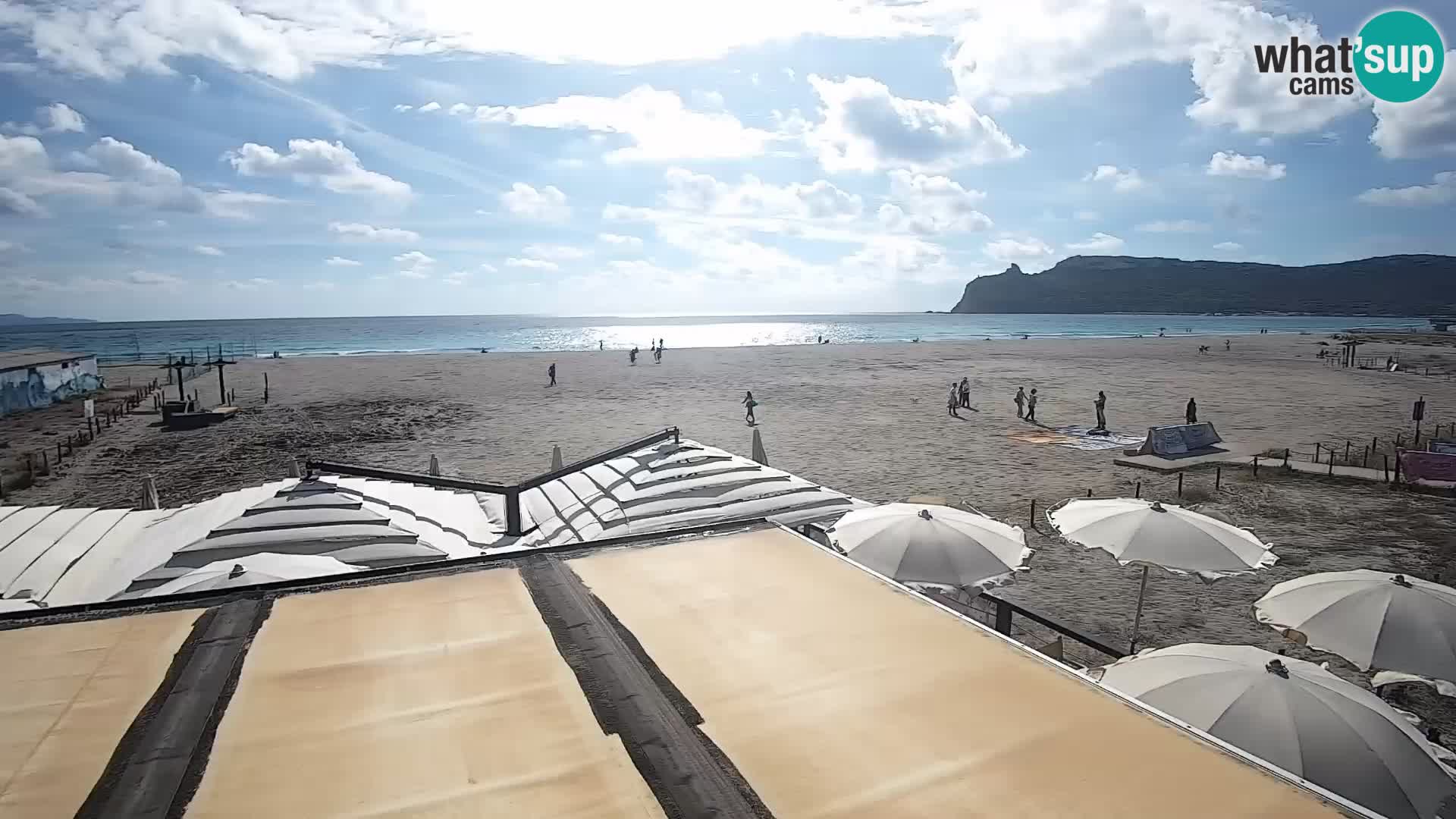 Webcam plage de Poetto | Cagliari | Sardaigne