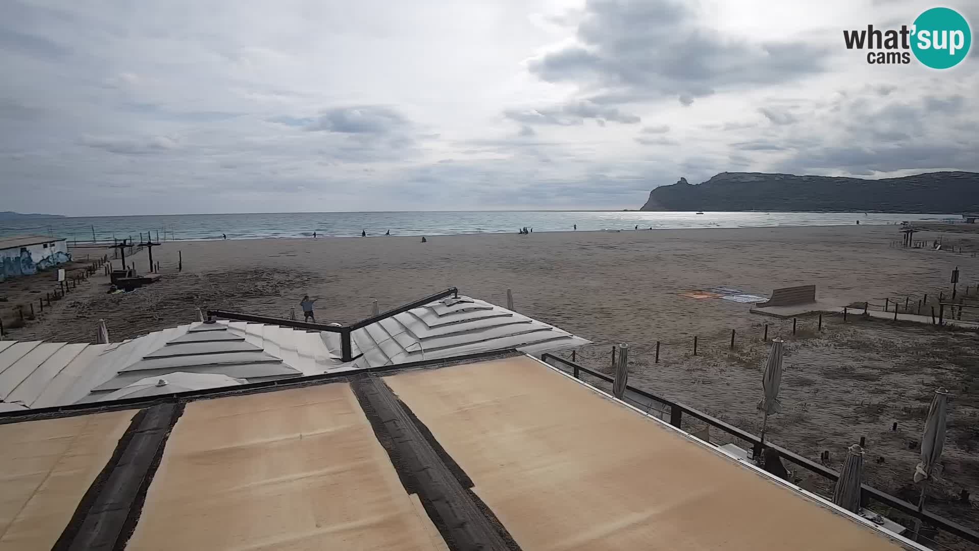 Poetto beach webcam | Cagliari | Sardinija