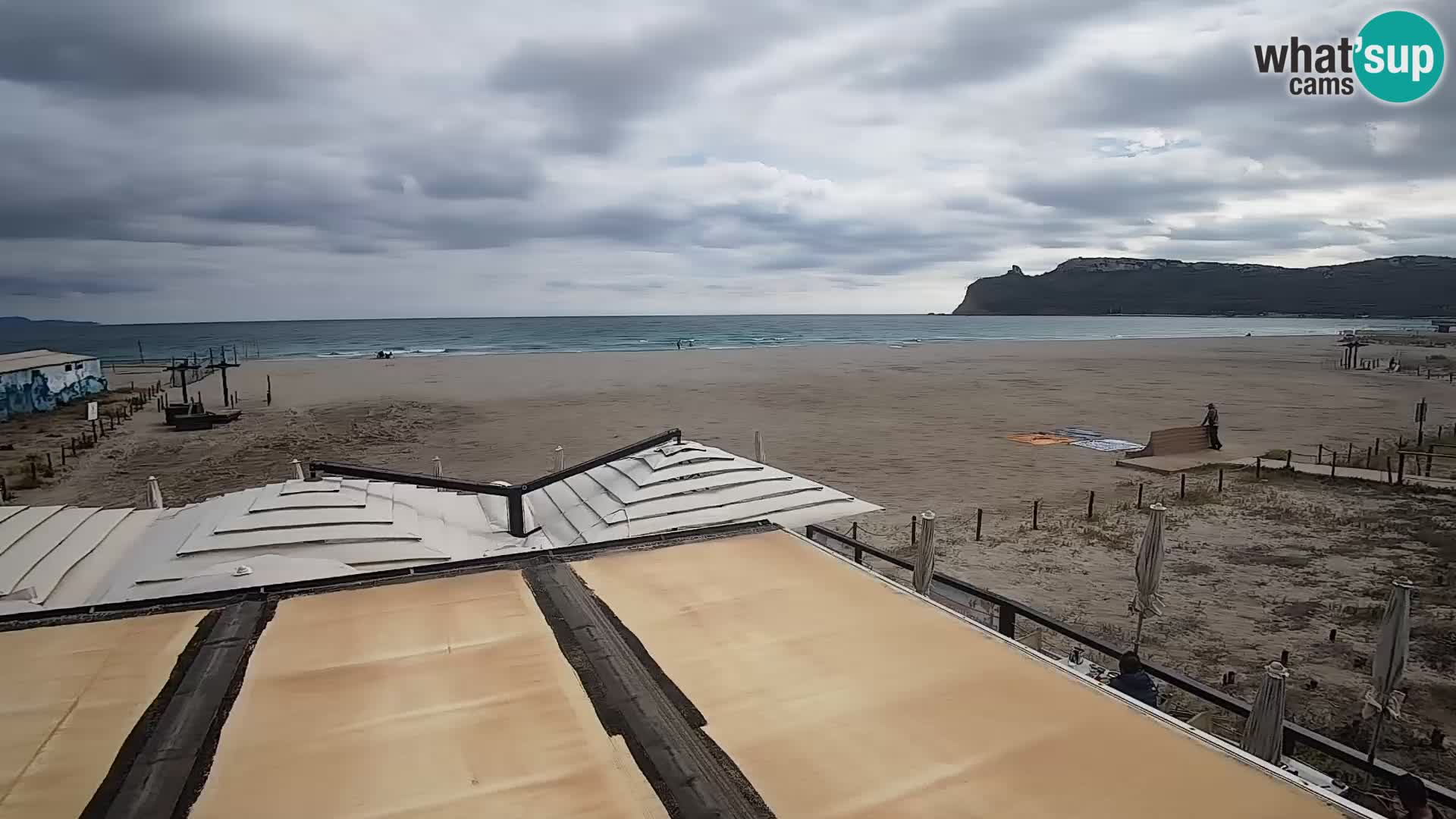 Webcam spiaggia del Poetto | Cagliari | Sardegna