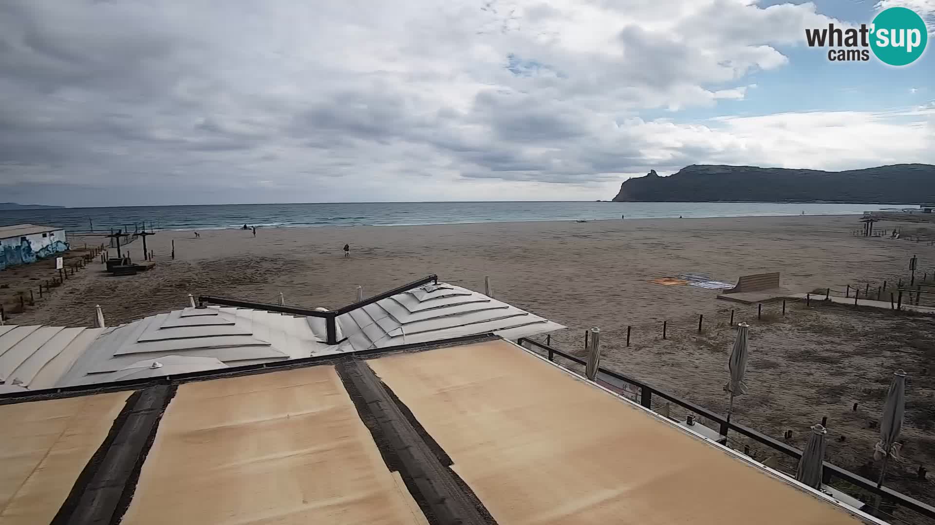 Webcam plage de Poetto | Cagliari | Sardaigne