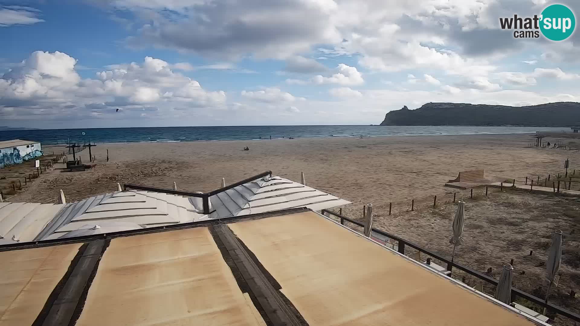 Poetto beach webcam | Cagliari | Sardinia