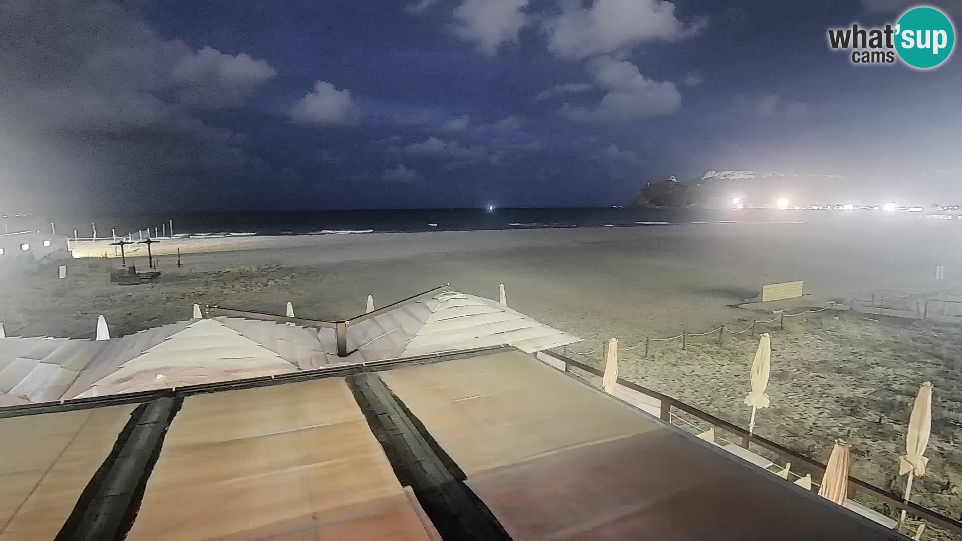 Poetto beach webcam | Cagliari | Sardinija