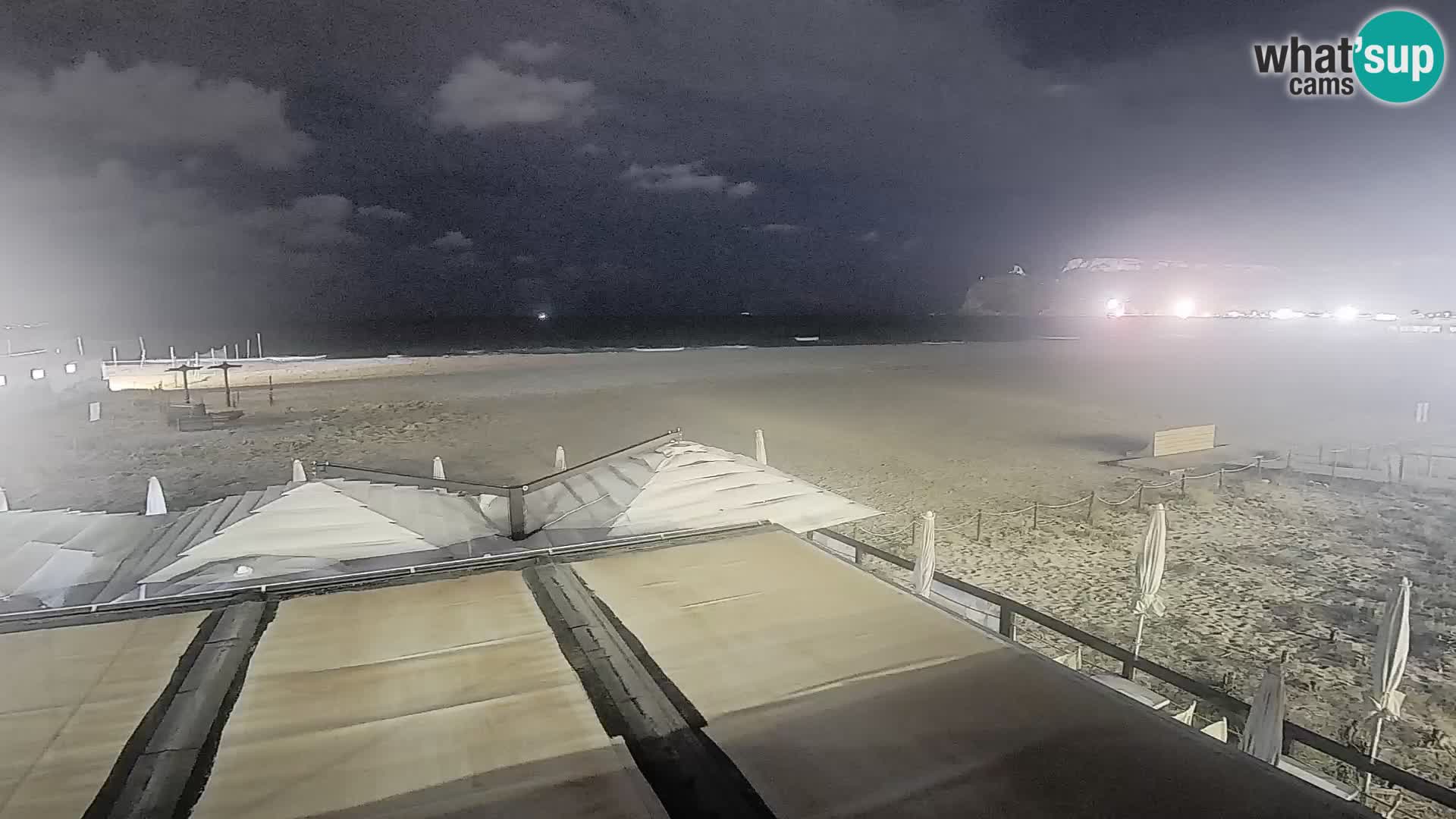 Webcam plage de Poetto | Cagliari | Sardaigne