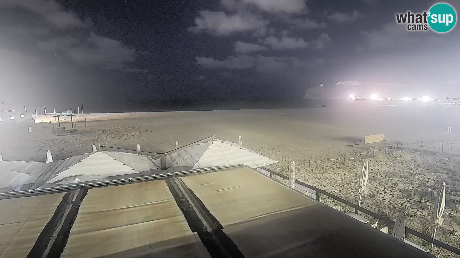 Poetto beach webcam | Cagliari | Sardinija