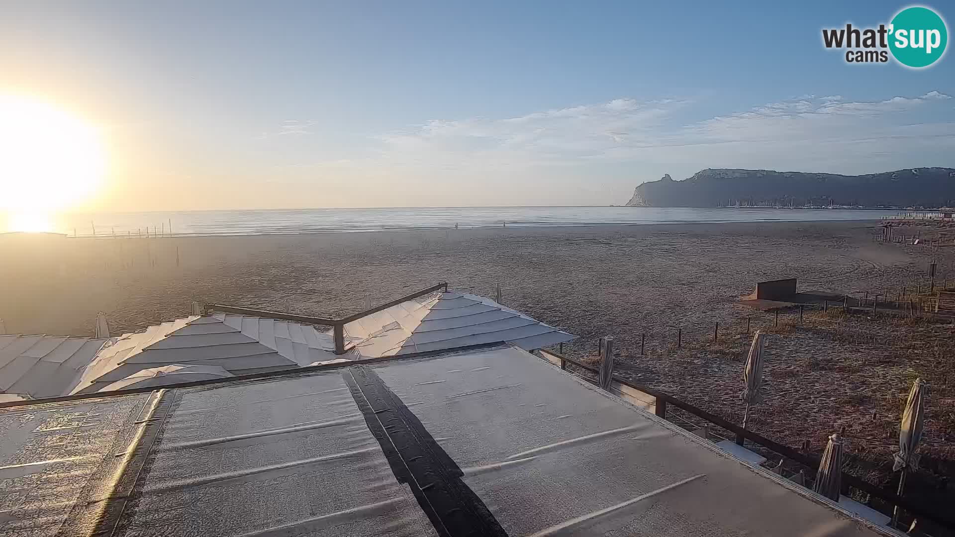 Webcam playa de Poetto | Cagliari | Cerdeña