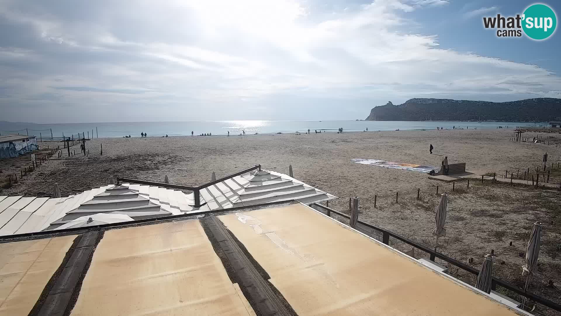 Poetto Strand Webcam | Cagliari | Sardinien