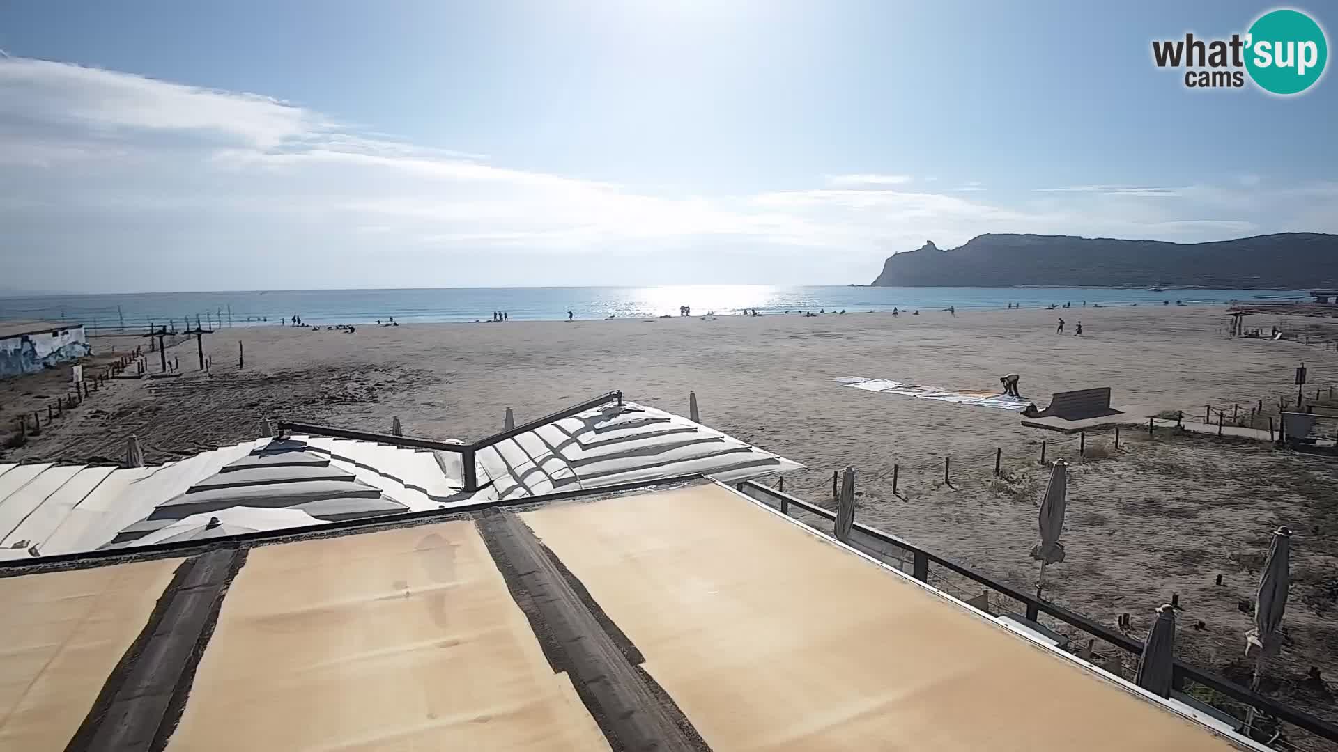 Poetto beach webcam | Cagliari | Sardinia