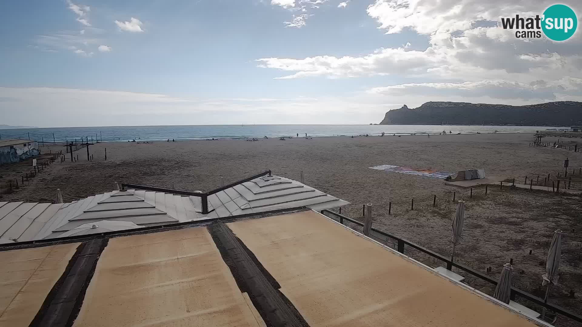 Poetto Strand Webcam | Cagliari | Sardinien