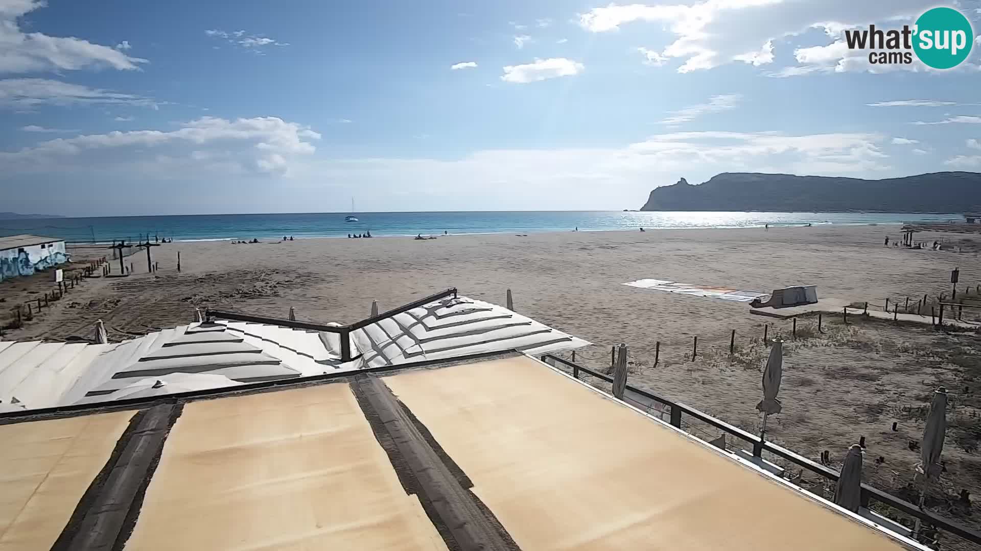Webcam plage de Poetto | Cagliari | Sardaigne