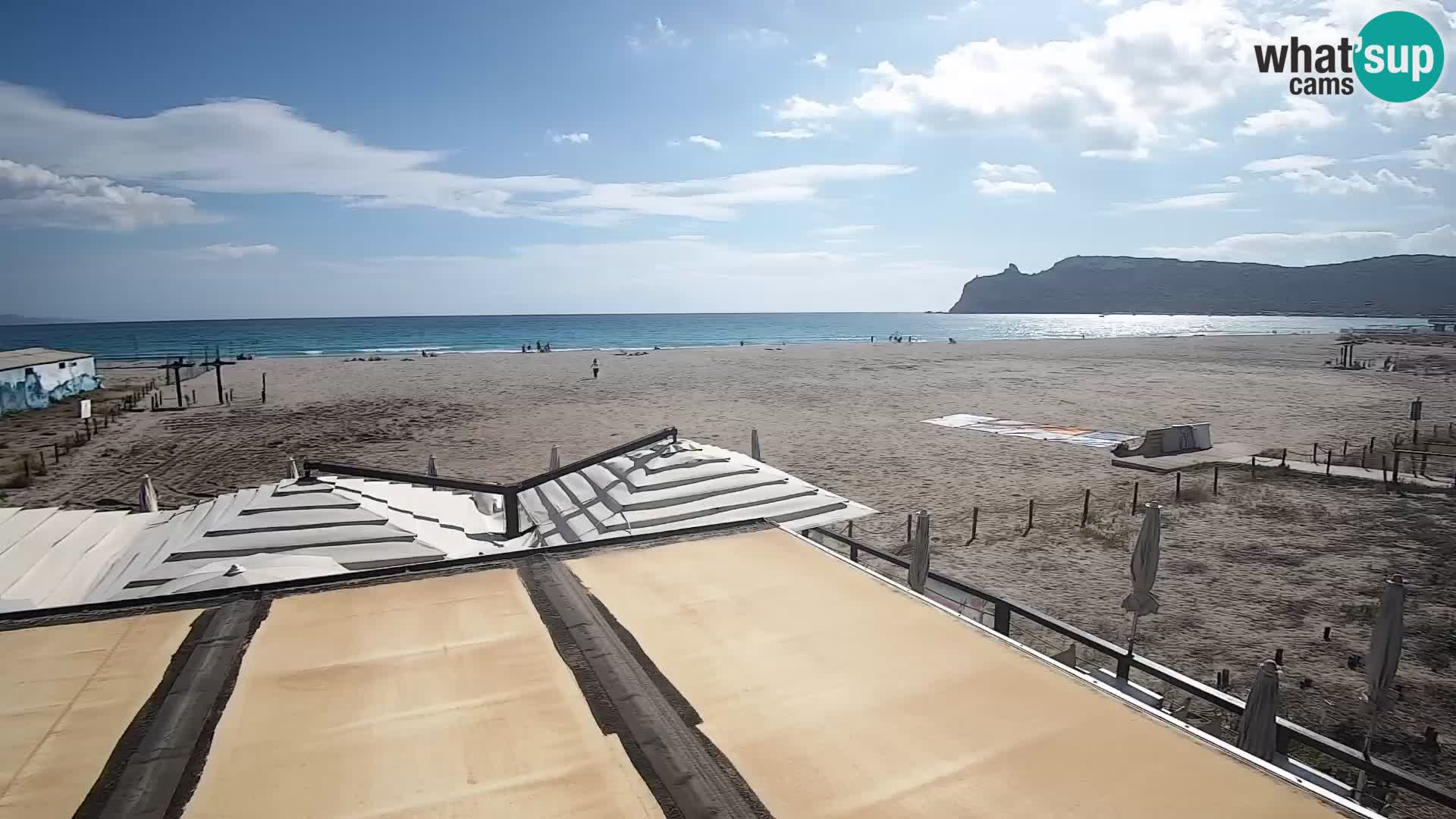 Webcam plage de Poetto | Cagliari | Sardaigne