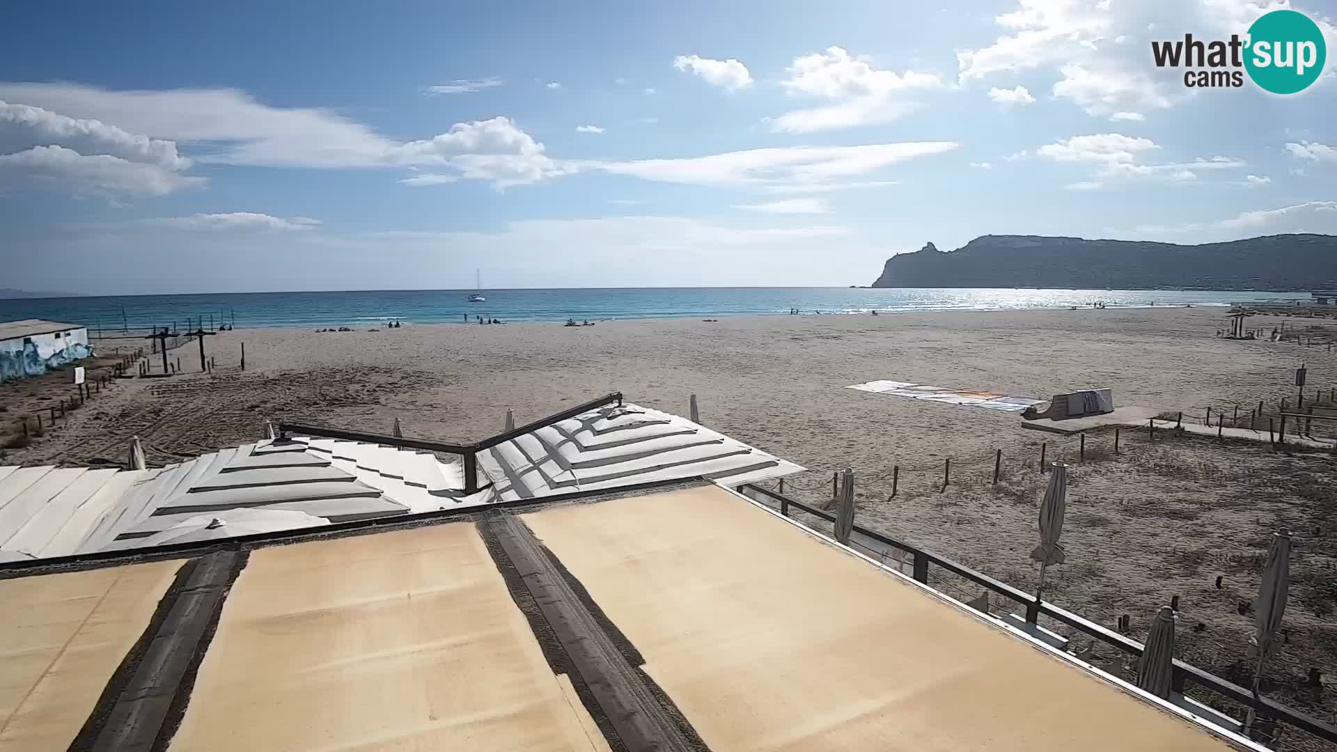 Webcam plage de Poetto | Cagliari | Sardaigne