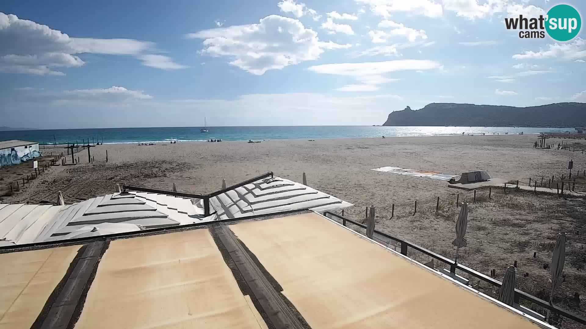 Webcam spiaggia del Poetto | Cagliari | Sardegna