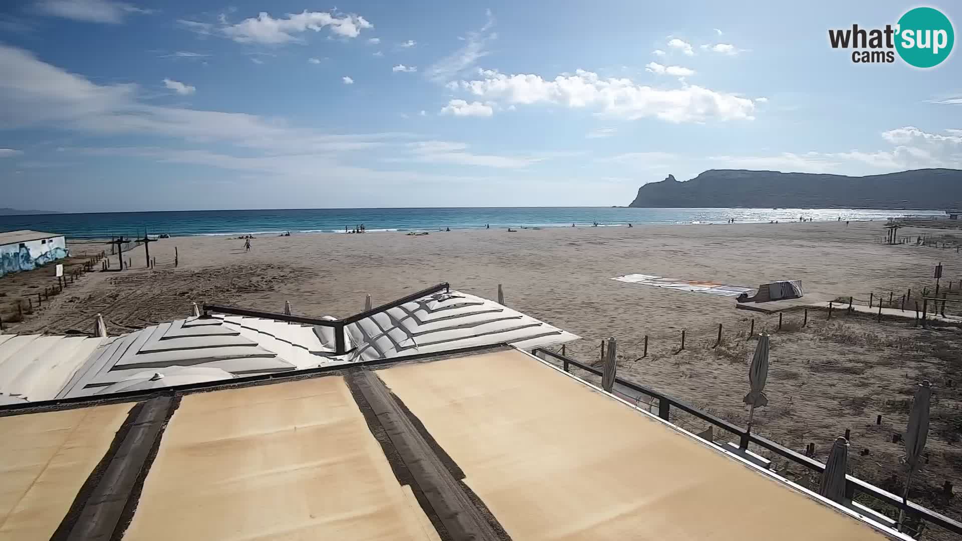 Webcam plage de Poetto | Cagliari | Sardaigne