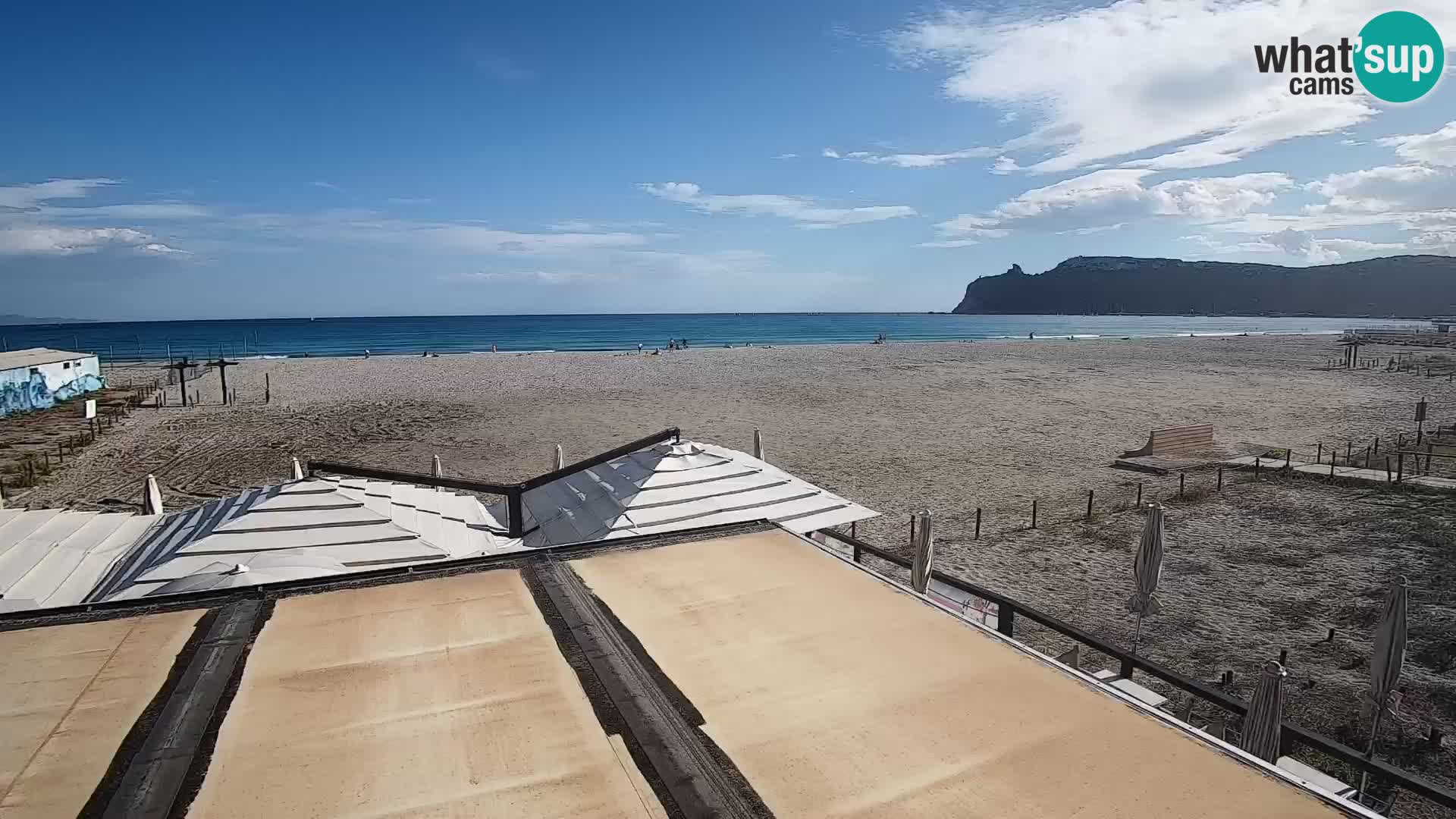 Webcam plage de Poetto | Cagliari | Sardaigne