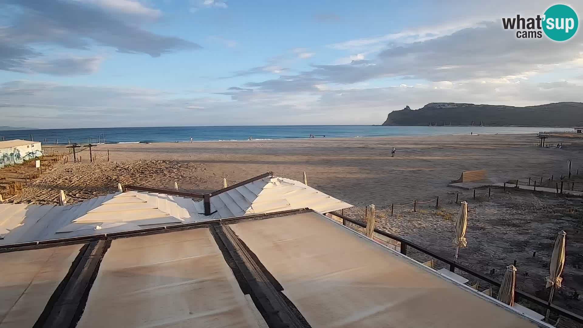 Webcam plage de Poetto | Cagliari | Sardaigne
