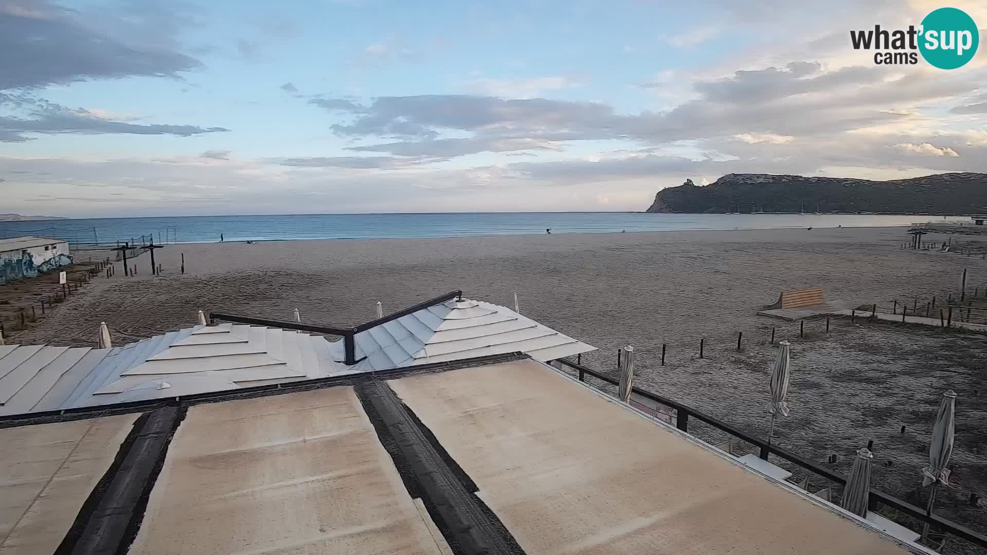 Webcam spiaggia del Poetto | Cagliari | Sardegna