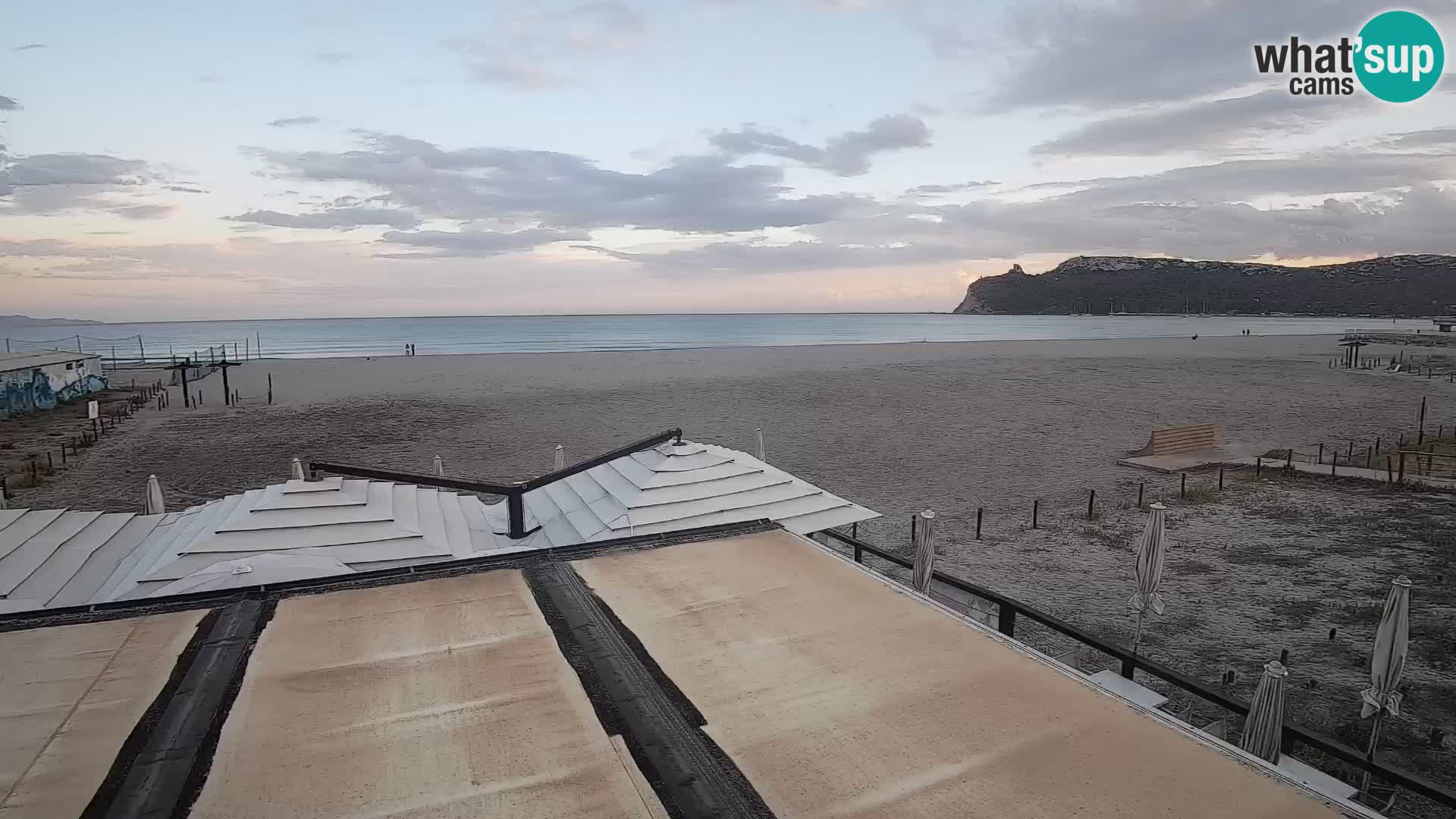 Poetto Strand Webcam | Cagliari | Sardinien