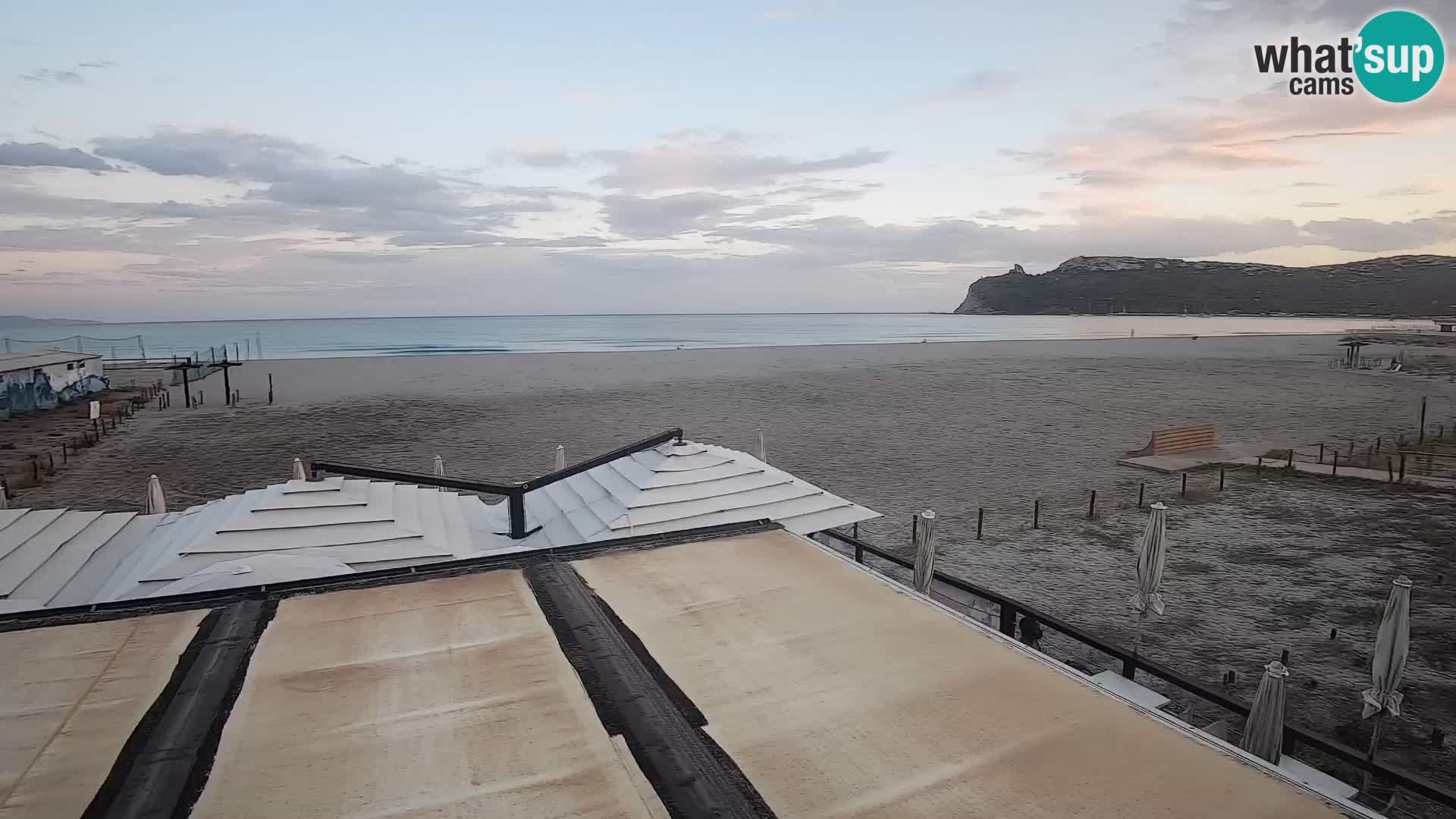 Poetto beach webcam | Cagliari | Sardinija