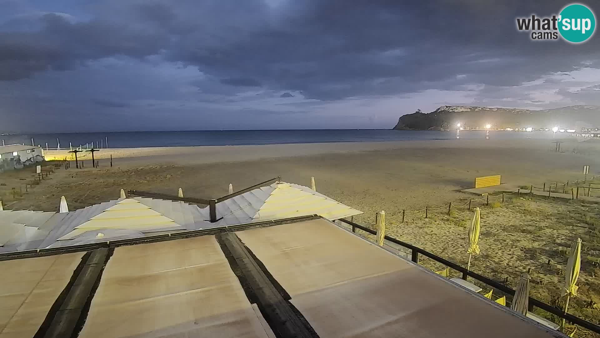 Poetto Strand Webcam | Cagliari | Sardinien