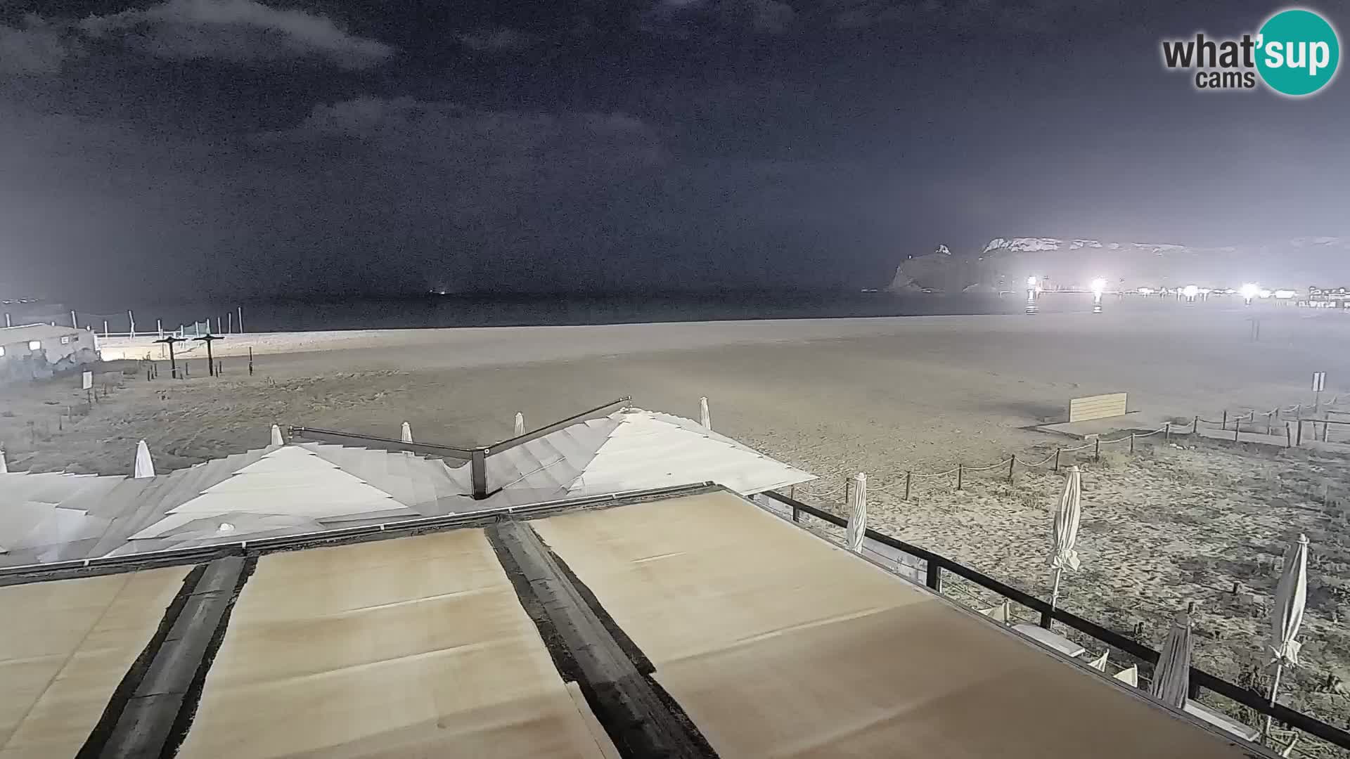Poetto beach webcam | Cagliari | Sardinia