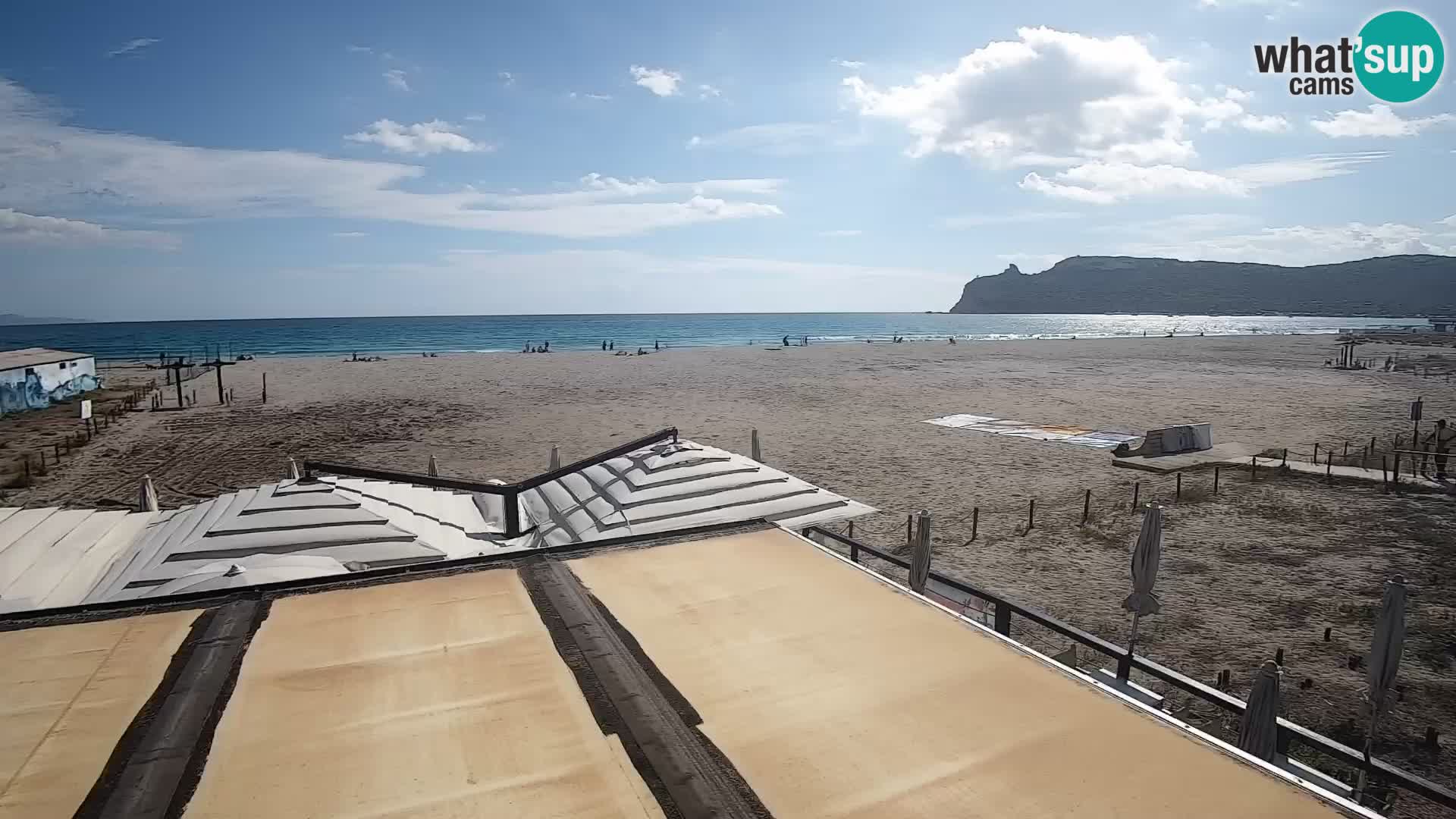 Webcam plage de Poetto | Cagliari | Sardaigne