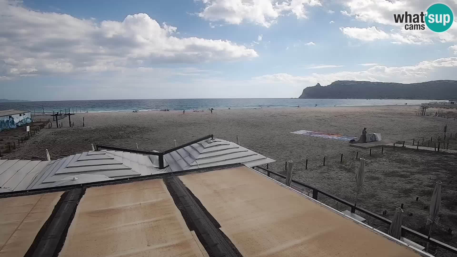 Poetto beach webcam | Cagliari | Sardinia