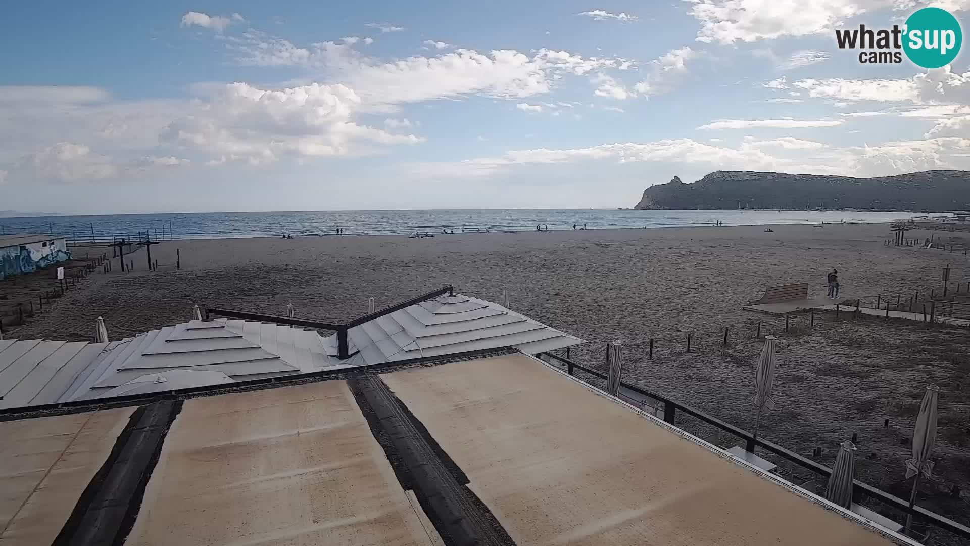Poetto Strand Webcam | Cagliari | Sardinien