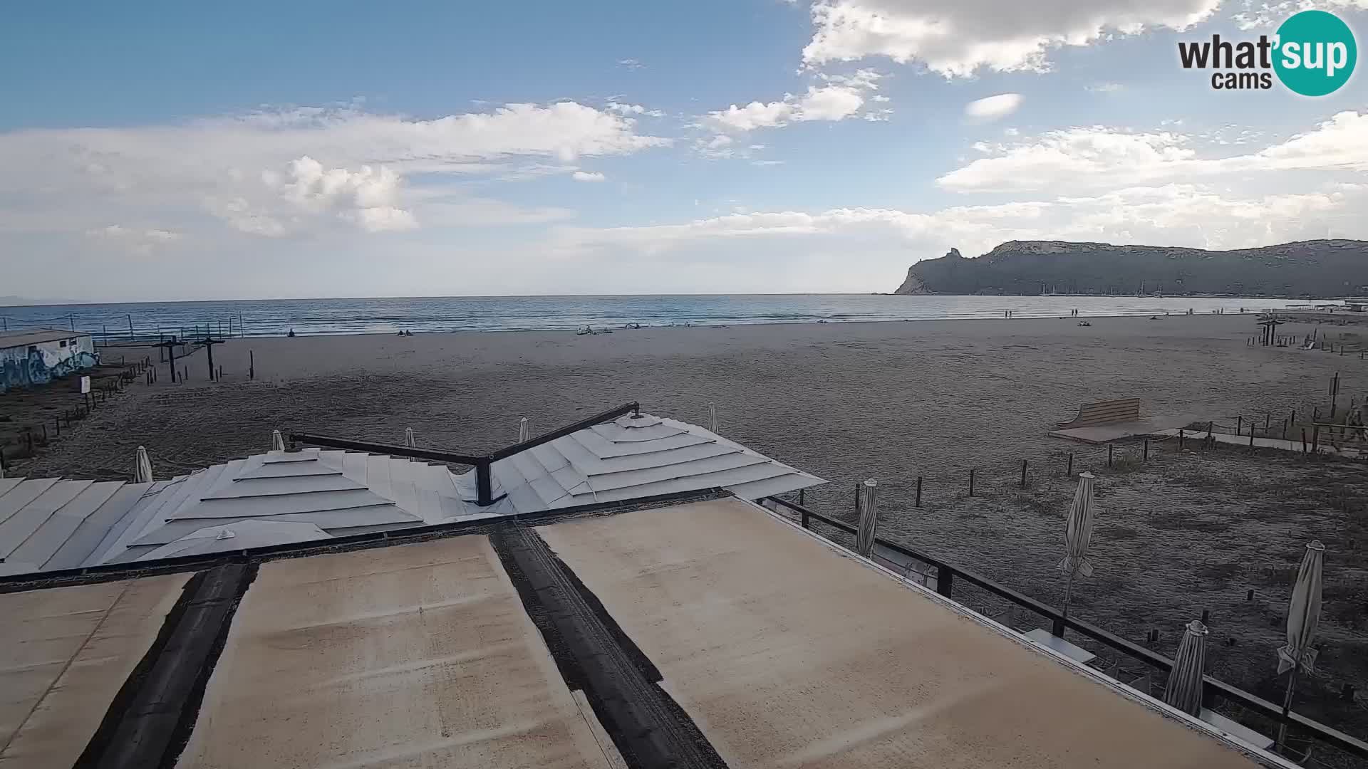 Poetto beach webcam | Cagliari | Sardinia