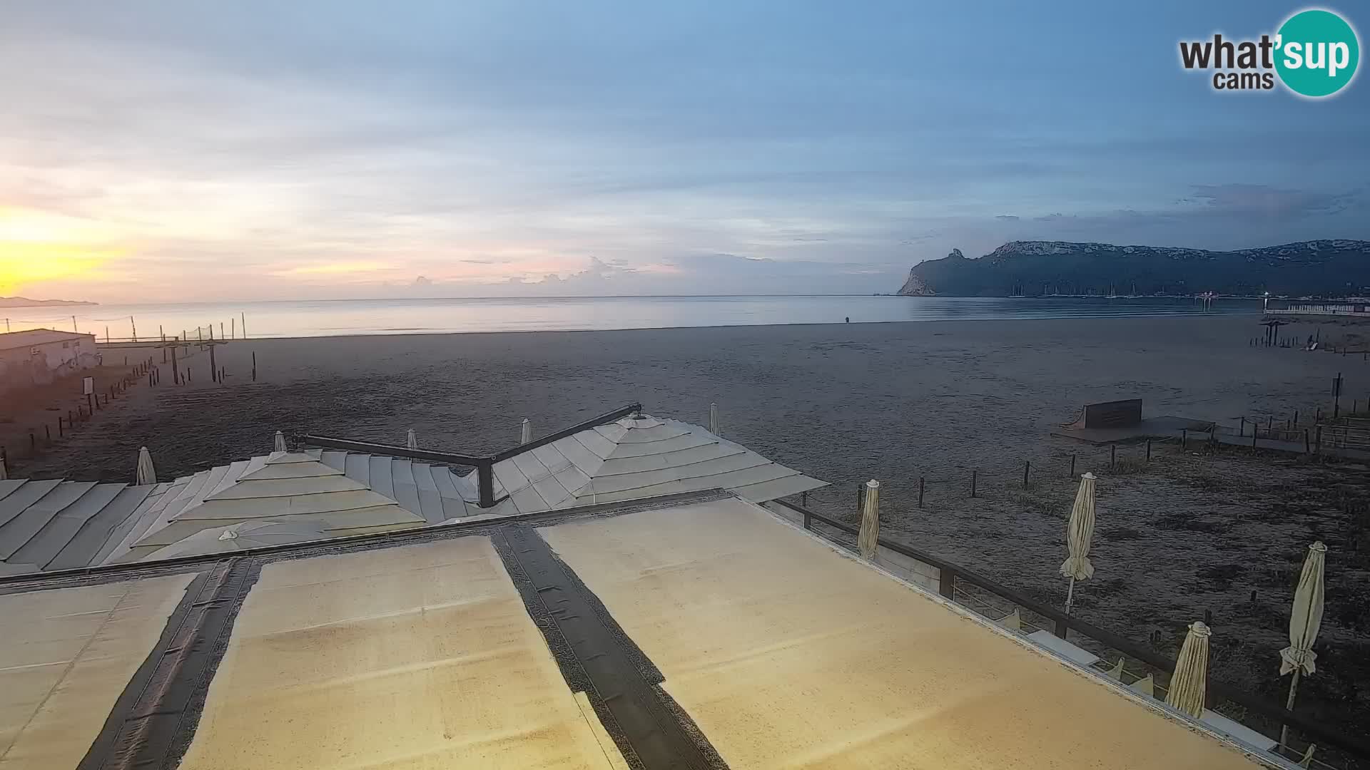 Webcam playa de Poetto | Cagliari | Cerdeña