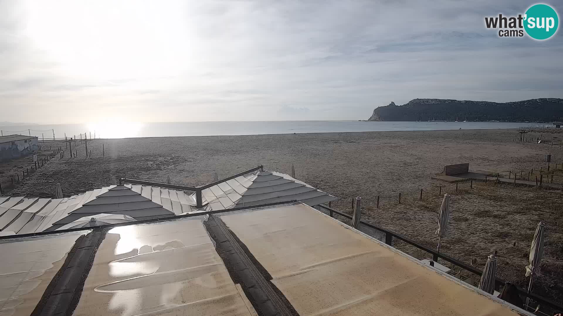 Poetto beach webcam | Cagliari | Sardinia