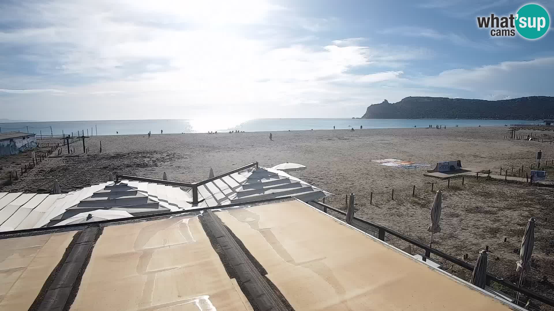 Webcam spiaggia del Poetto | Cagliari | Sardegna