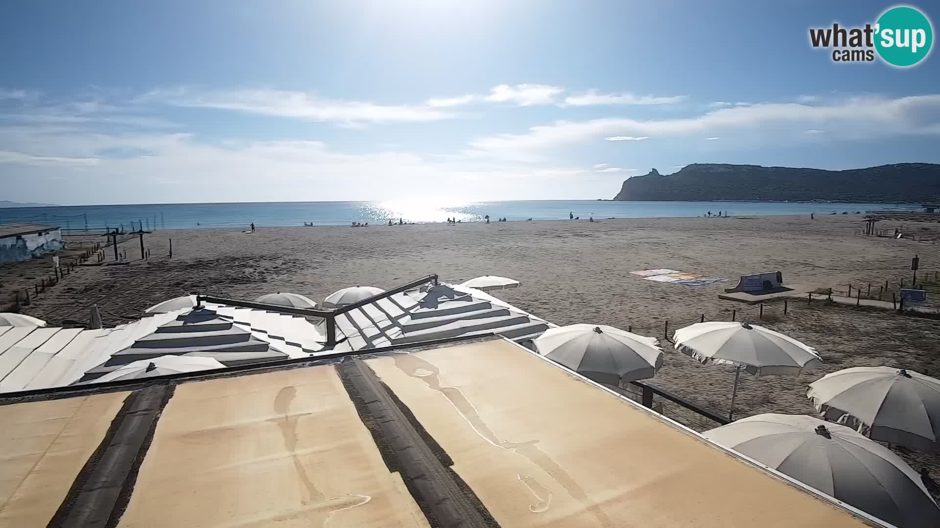 Webcam plage de Poetto | Cagliari | Sardaigne
