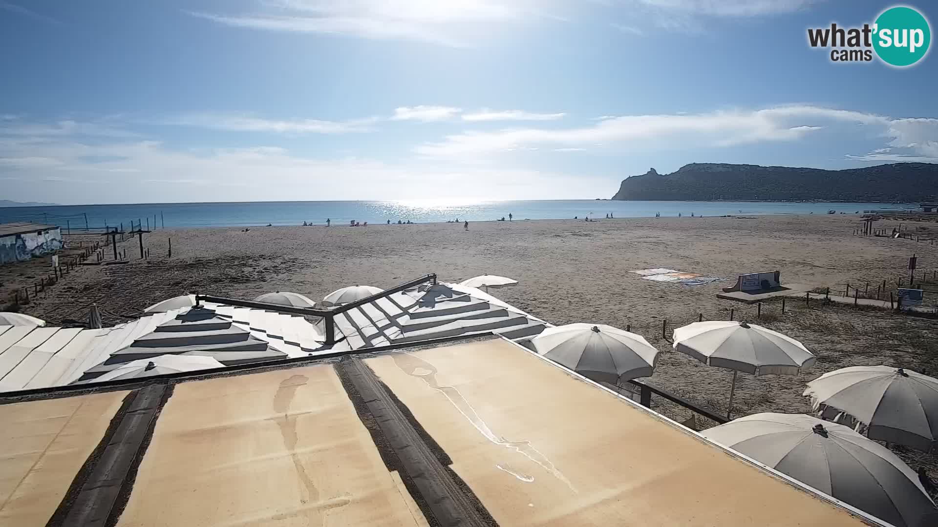 Poetto beach webcam | Cagliari | Sardinia