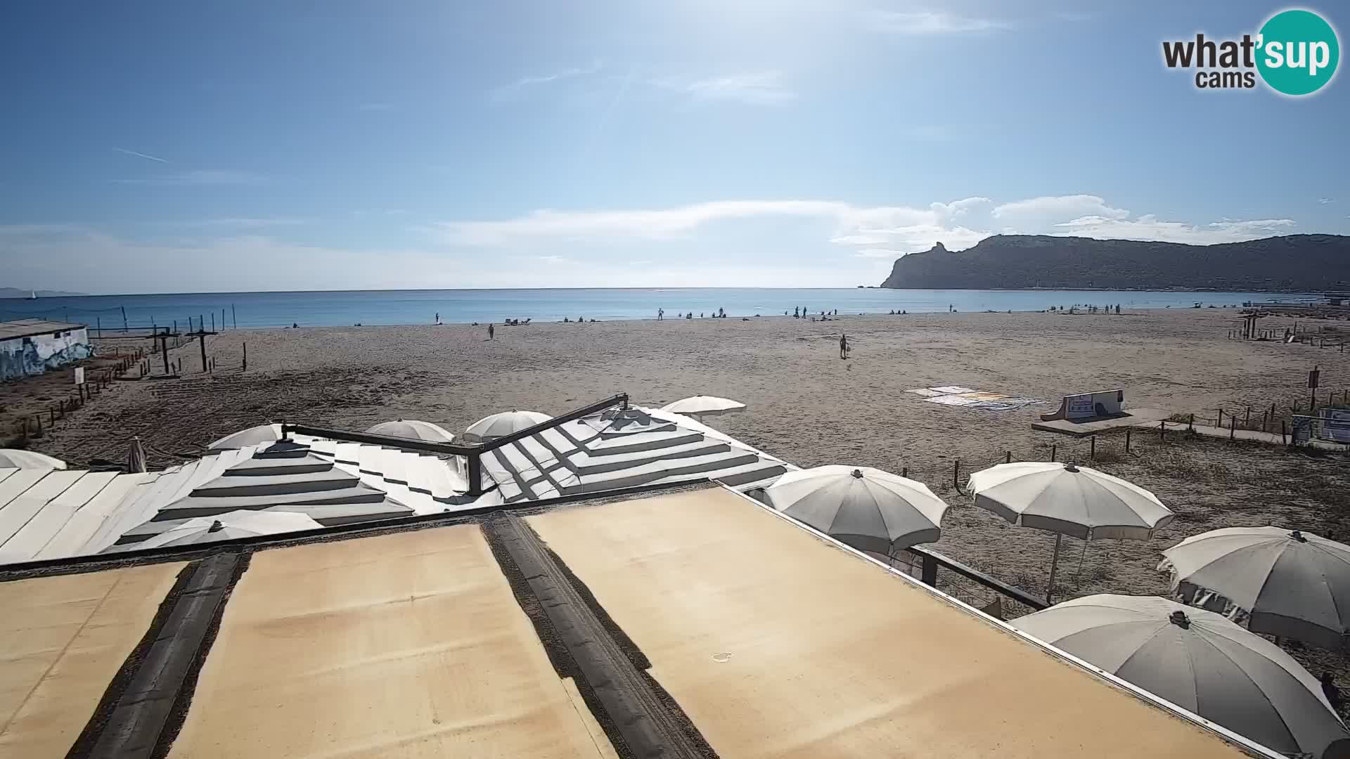 Poetto Strand Webcam | Cagliari | Sardinien