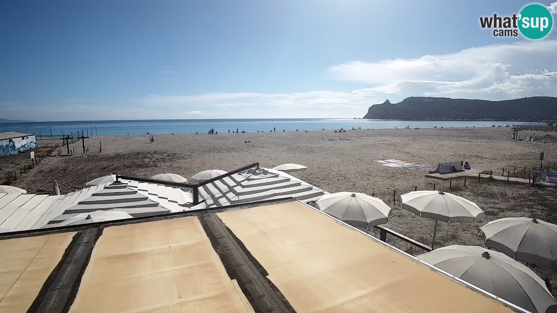 Poetto Strand Webcam | Cagliari | Sardinien