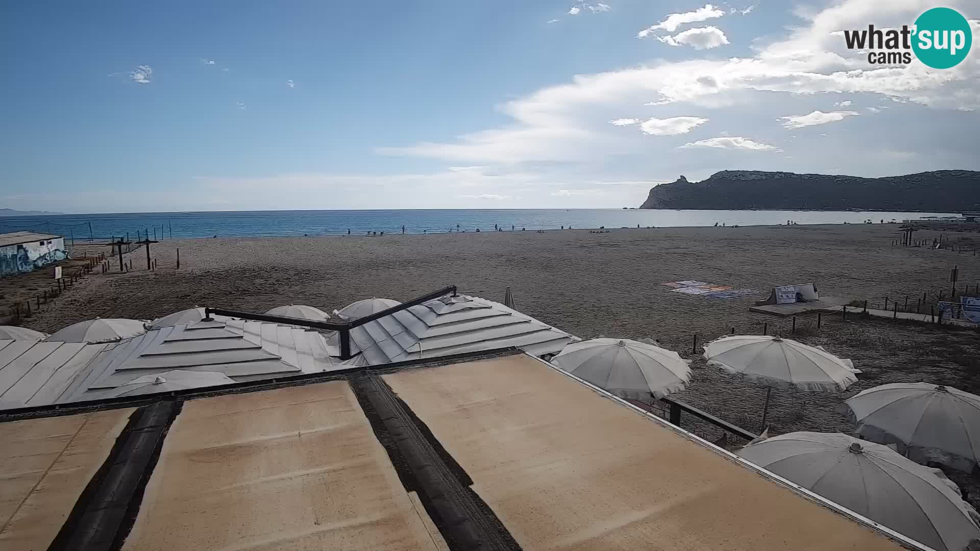 Poetto beach webcam | Cagliari | Sardinia