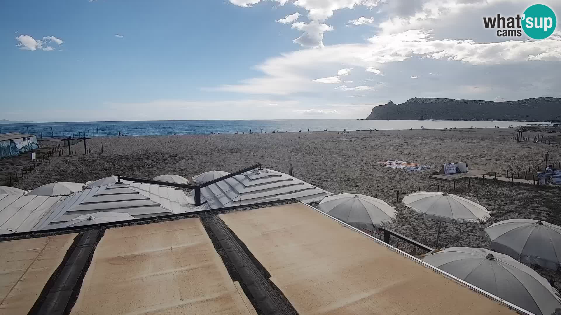 Poetto beach webcam | Cagliari | Sardinia