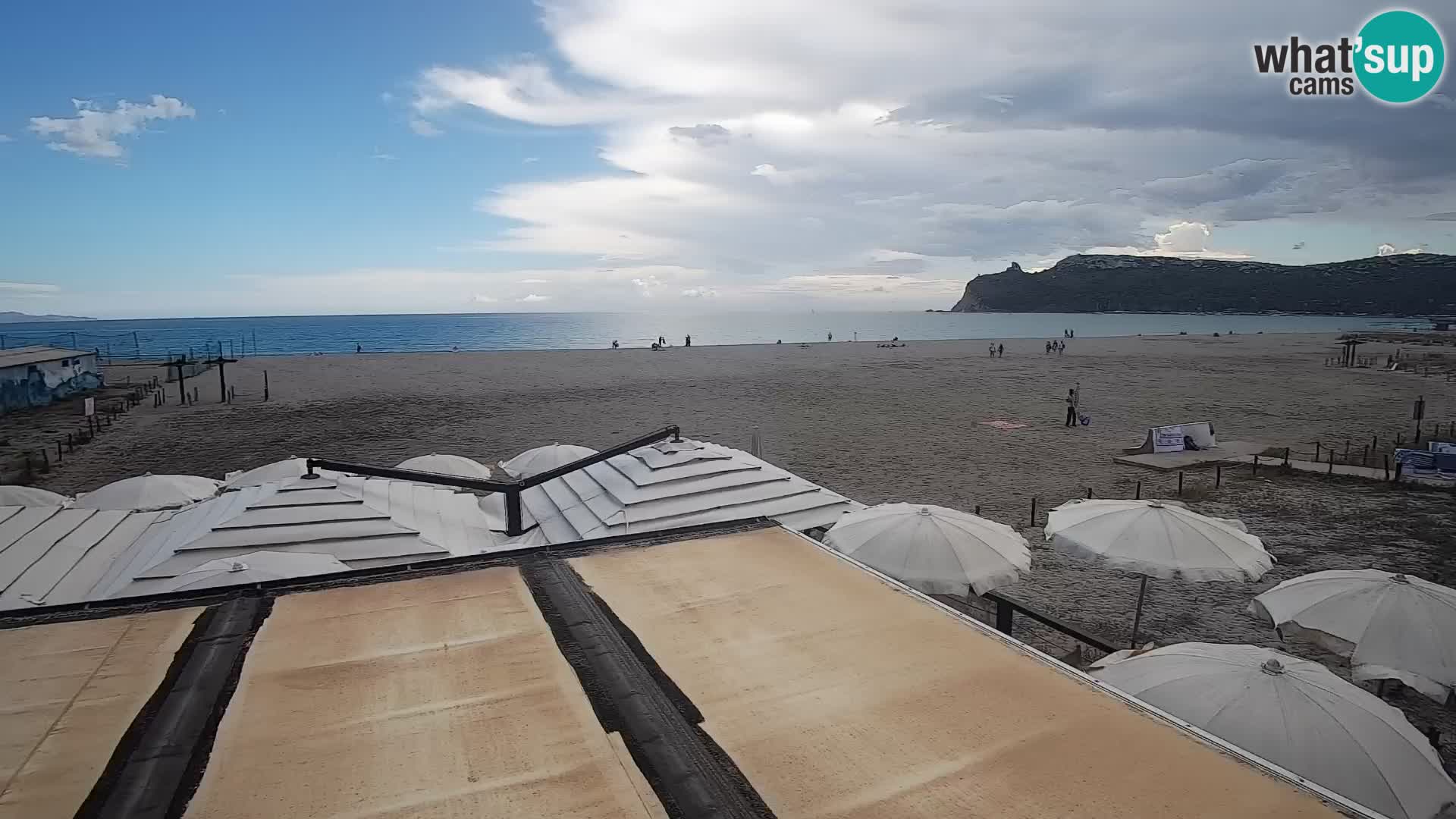 Webcam plage de Poetto | Cagliari | Sardaigne