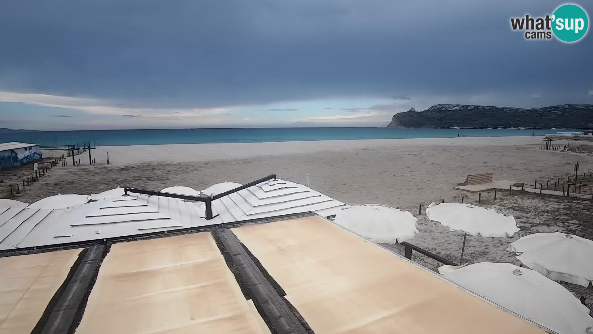 Webcam plage de Poetto | Cagliari | Sardaigne