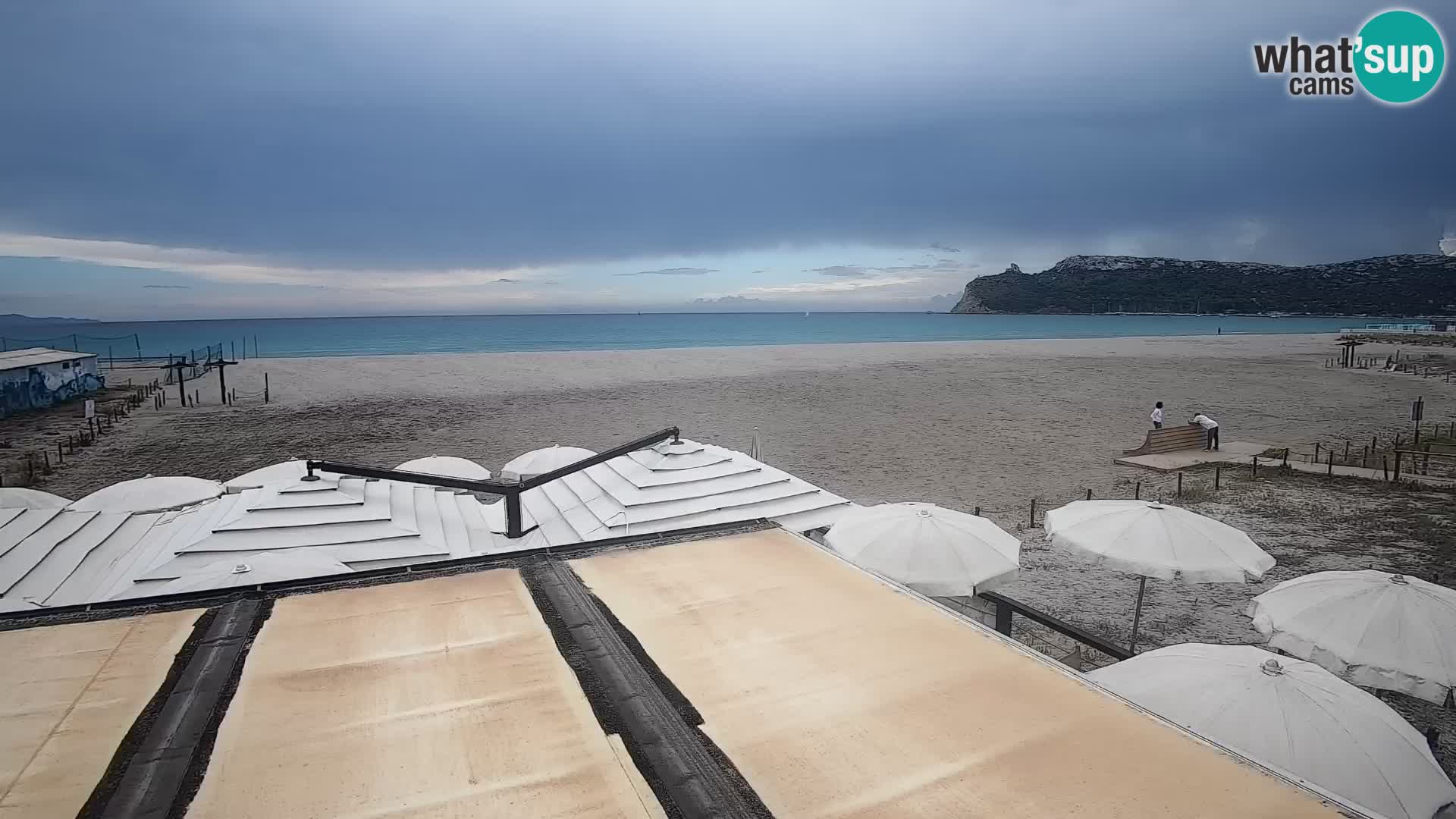 Poetto Strand Webcam | Cagliari | Sardinien