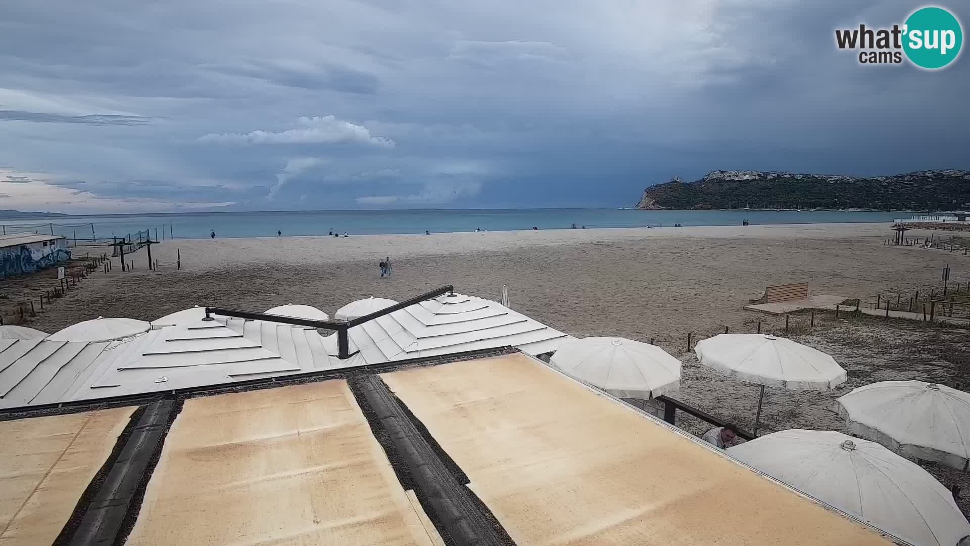 Webcam plage de Poetto | Cagliari | Sardaigne