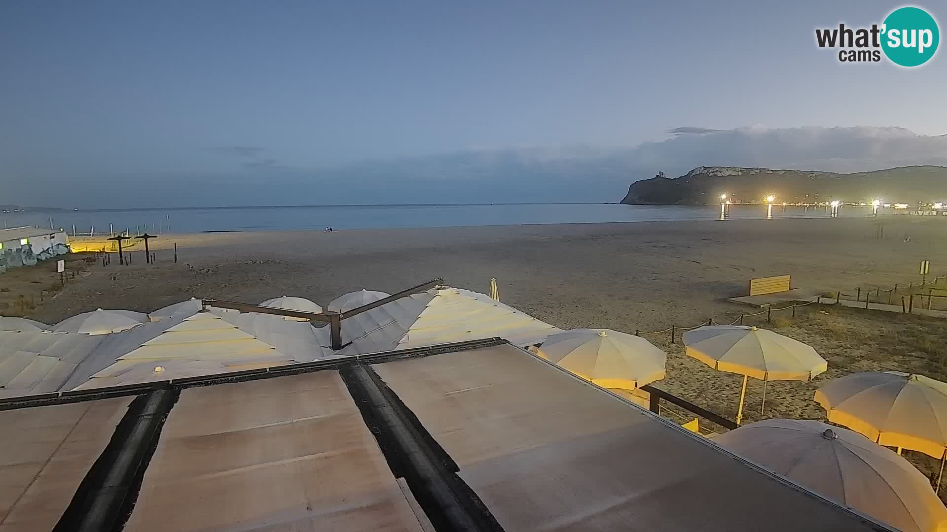 Poetto beach webcam | Cagliari | Sardinia
