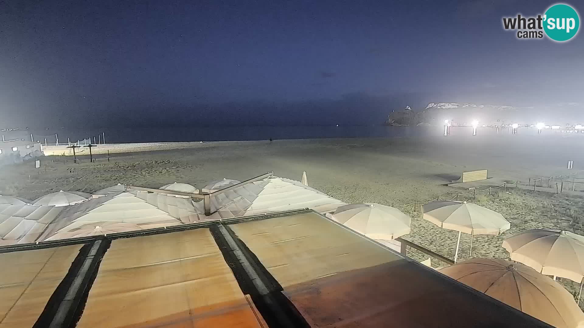 Poetto Strand Webcam | Cagliari | Sardinien